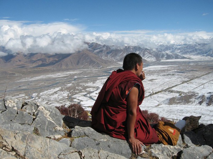 Тибетский монах в поисках Шамбалы