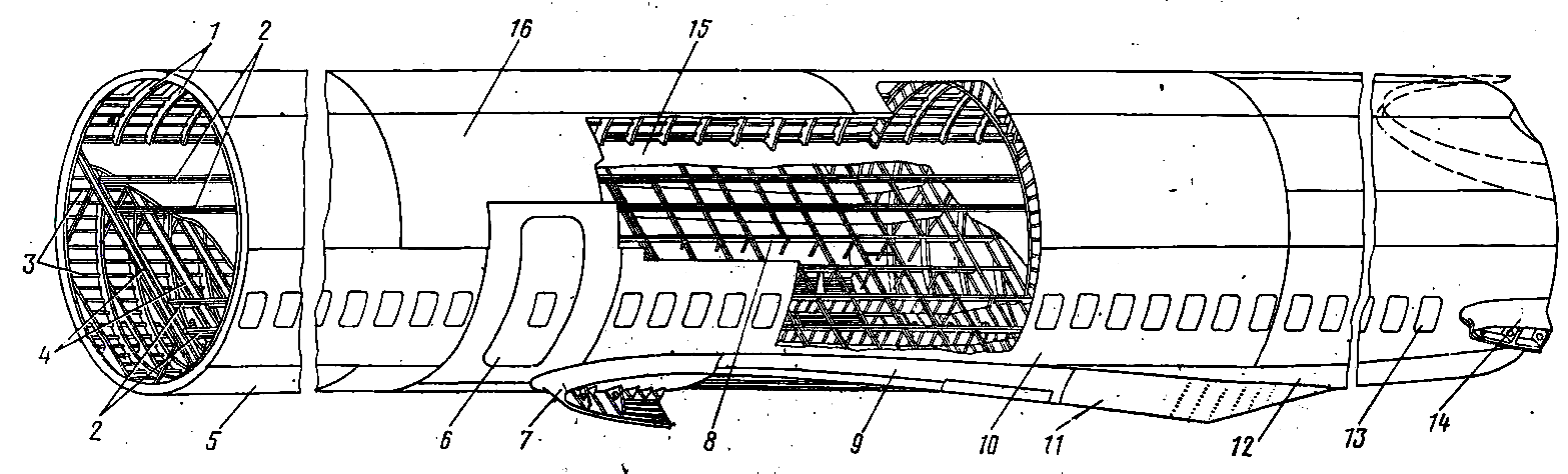 Фюзеляж самолета. Конструкция фюзеляжа ту-154. Конструкция фюзеляжа а 320. Силовой шпангоут самолета чертеж. Конструктивно-силовая схема фюзеляжа SSJ-100.