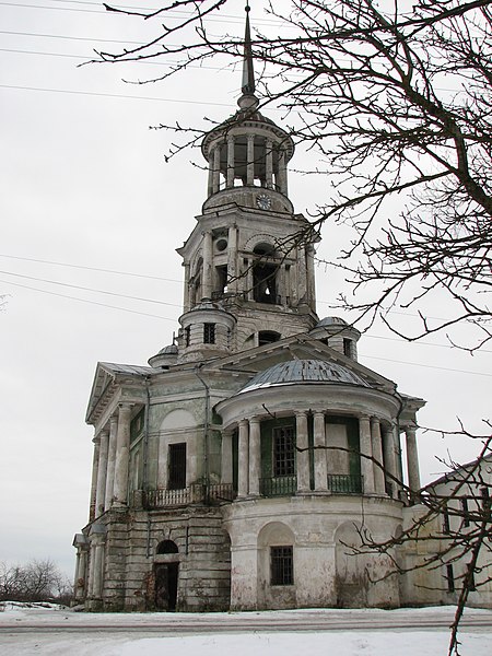 Надвратная Спасская церковь Борисоглебского монастыря