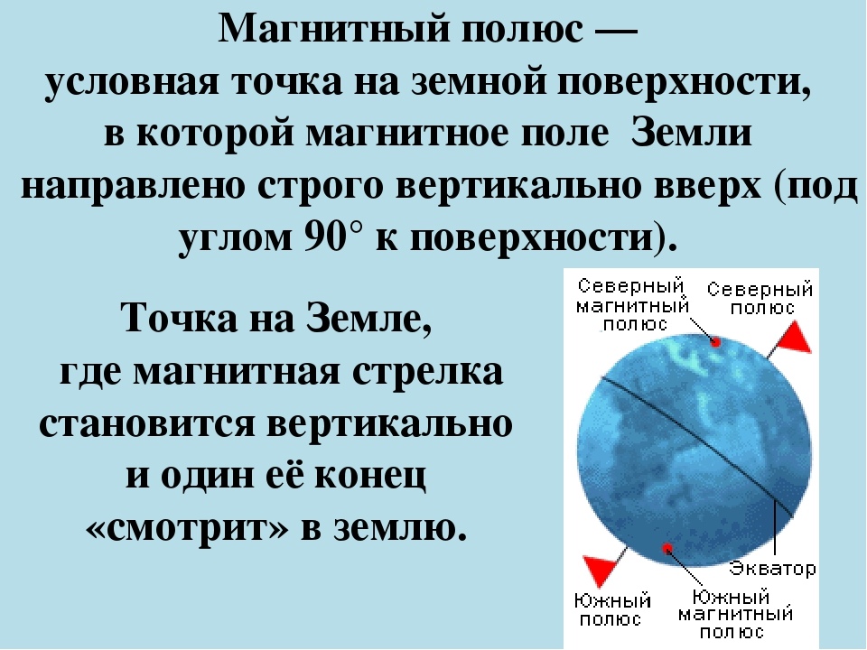 Где находится географические полюса земли