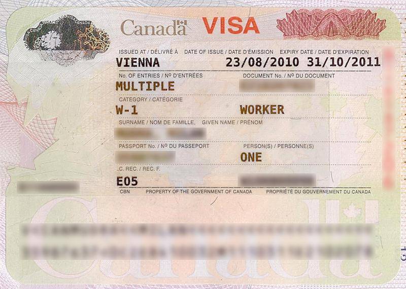 Виза страна выдачи. Виза в Канаду. Канадская виза. Рабочая виза в Канаду. Рабочая канадская виза.