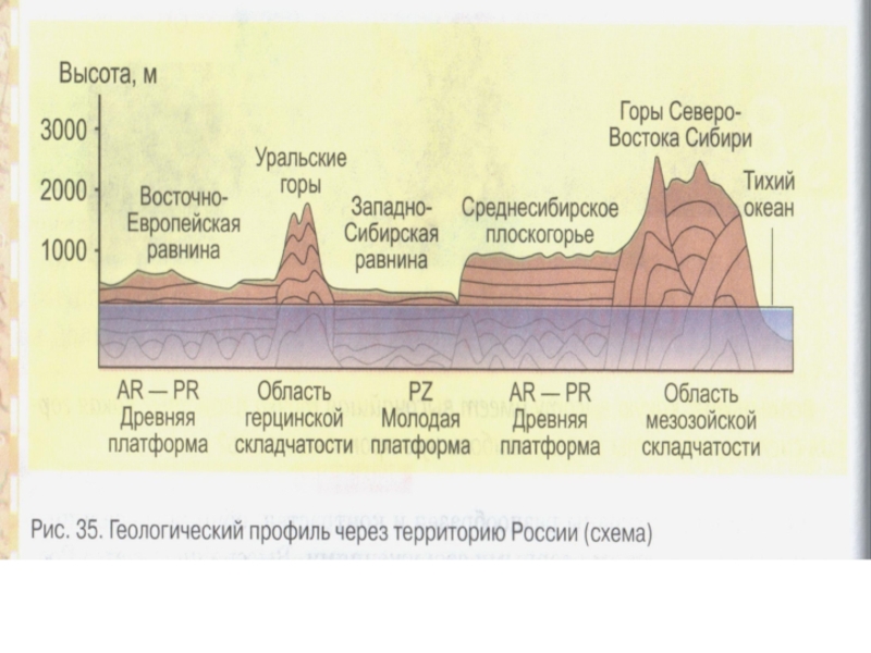 Профиль рельефа значение параллели. Профиль рельефа России. ПРОФИЛЬМ рельефа России. Построение профиля рельефа России по 60. Построение профиля рельефа Европы.