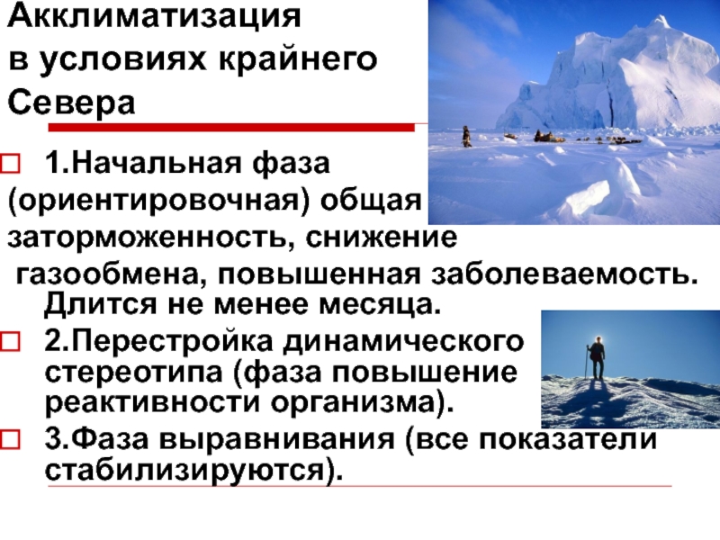 Адаптация климата. Акклиматизация на севере. Акклиматизация в условиях севера. Условия акклиматизации. Акклиматизация человека в условиях холодного климата.