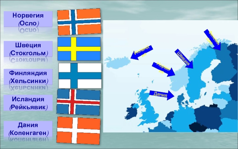 Норвегия относится к европе. Норвегия Швеция Финляндия Дания. Страны входящие в состав Северной Европы. Швеция Исландия Норвегия. Численность Северной Европы.