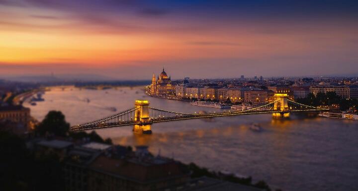 Дунай в Будапеште 