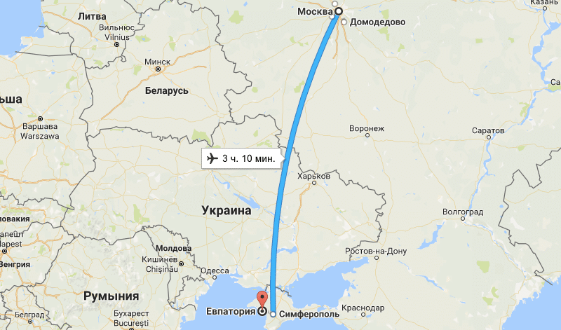 Москва ев. Москва Евпатория. Авиамаршрут Москва Симферополь. Маршрут от Москвы до Евпатории. Дорога от Москвы до Евпатории.