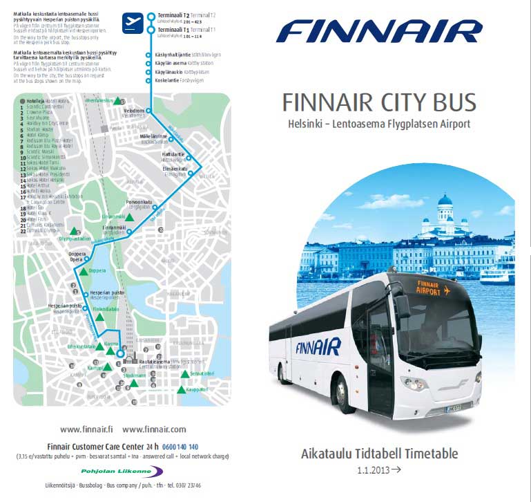 Расписание автобусов хельсинки