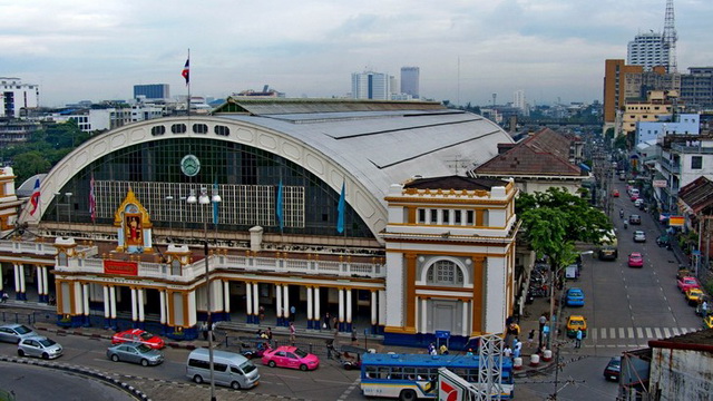 Жд вокзал Бангкока Hua Lamphong