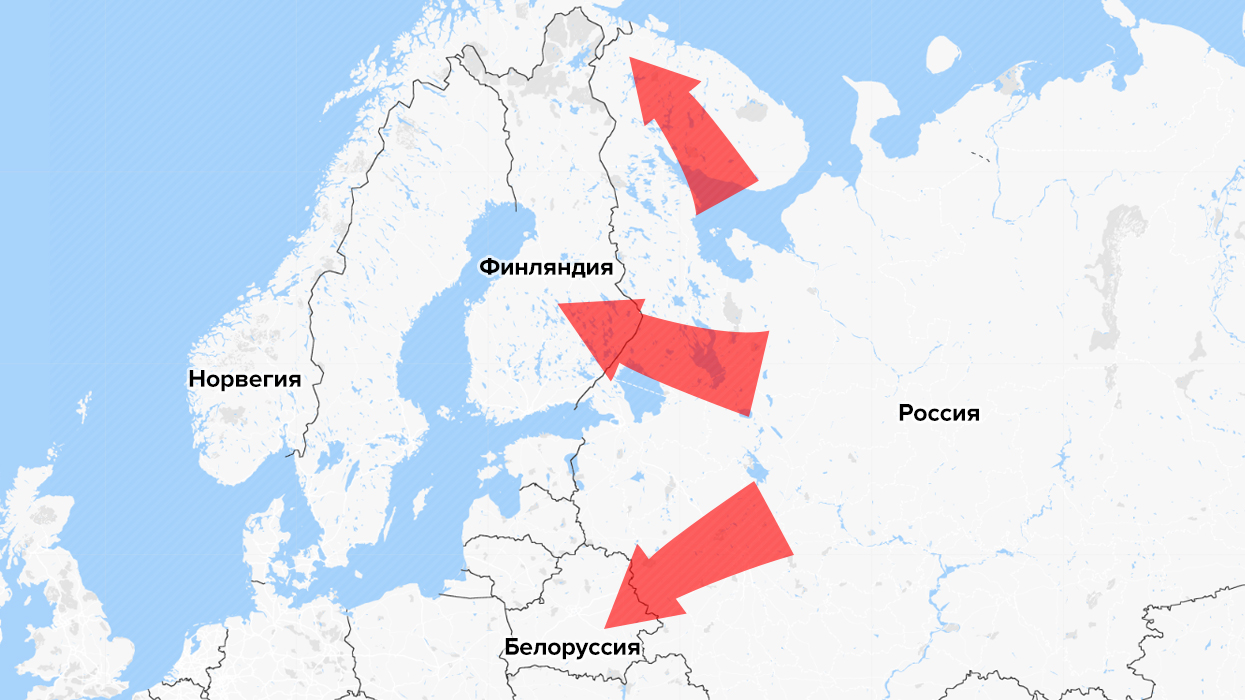 Погранпереходы с финляндией на карте. Граница России и Норвегии на карте. Граница России Норвегии и Финляндии. Граница России и Финляндии на карте. Россия Норвегия Финляндия.