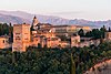Dawn Charles V Palace Alhambra Granada Andalusia Spain.jpg