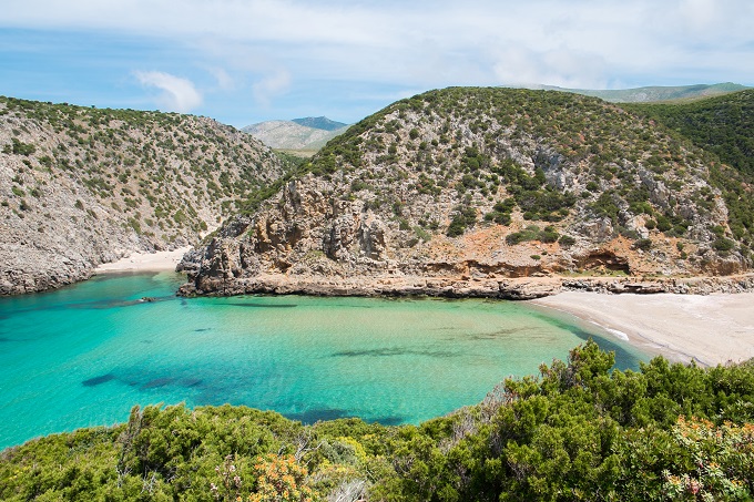 Пляж Кала Доместика на Сардинии