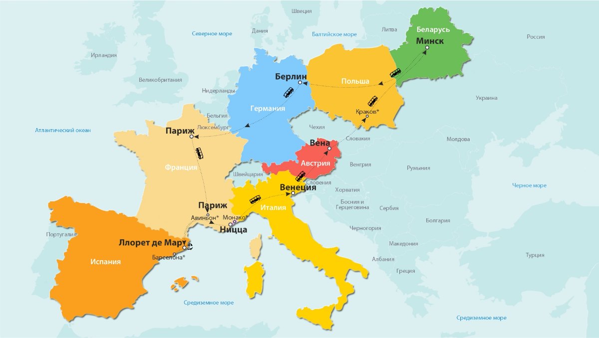 Страны европы к выходу в море. Франция Германия Испания и Италия на карте. Граница Франции и Италии на карте. Контурная карта Германия Швеция Италия Франция Испания Норвегия.