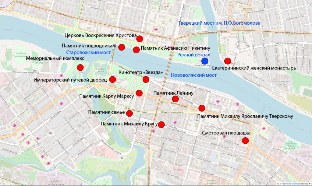 Карта твери. Достопримечательности Твери на карте города. Туристическая карта Твери. Карта Твери с достопримечательностями. Достопримечательности Твери карта с достопримечательностями.