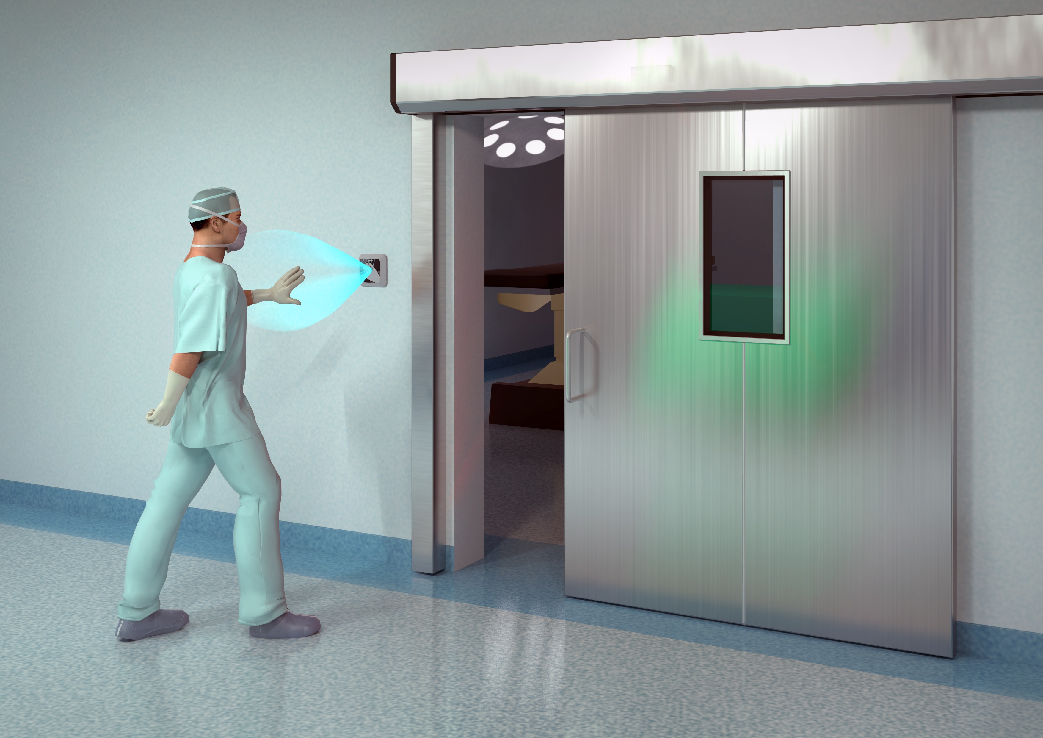 Автоматика для дверей. Двери для операционных. Автоматические раздвижные двери. Раздвижные двери для медицинских учреждений. Откатная дверь для операционных.