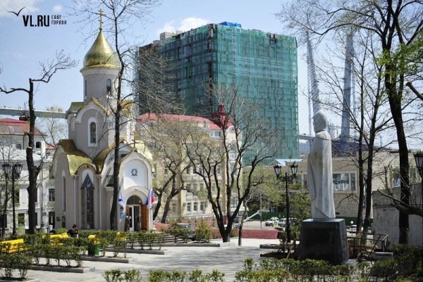 Памятник Илье Муромцу во Владивостоке